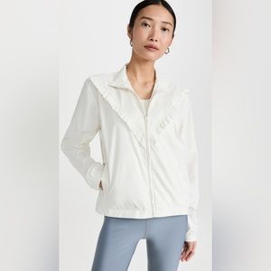 ROYAL BLUE TORY SPORT RUFFLE WINDBREAKER